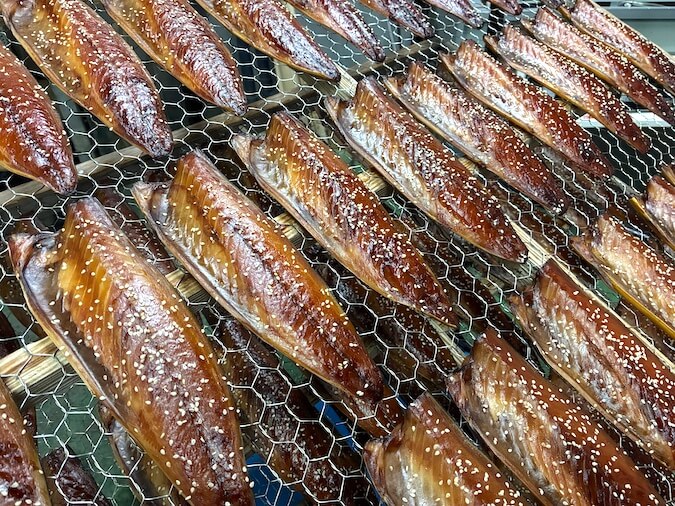 沼津ふなとの干物、トロさば醤油干し 無添加天然干し造り