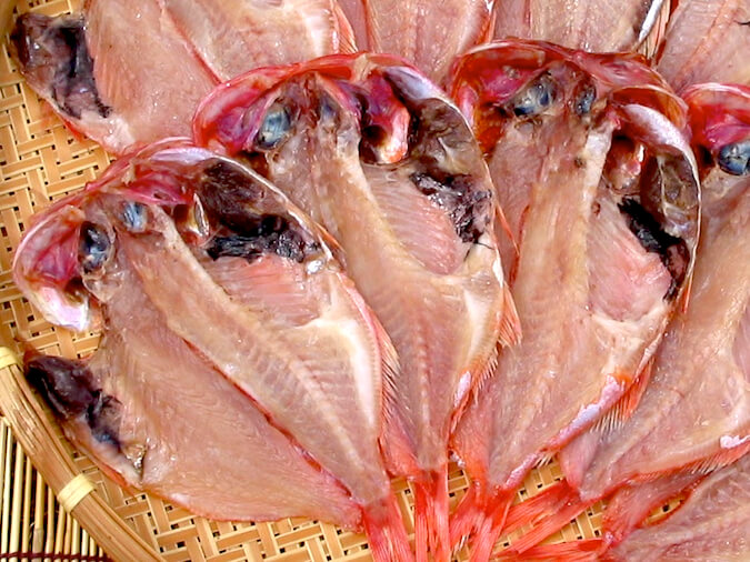干物　金目鯛