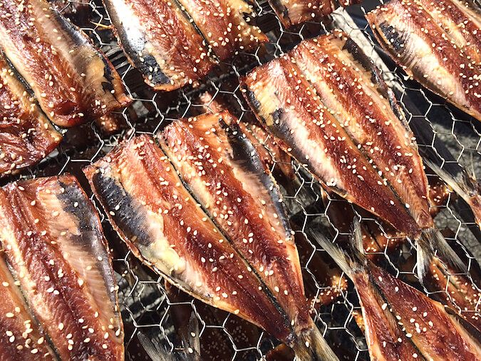 伝統の干物　国産真いわし醤油干し（イワシ・鰯）