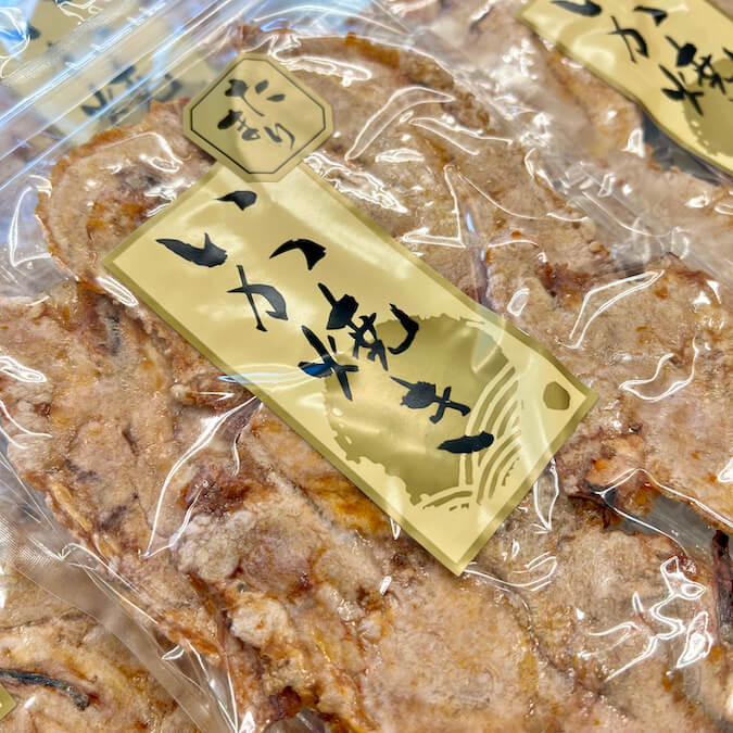 サクサクそのまま食べられる珍味いか焼き そのまま食べられる珍味いか焼き